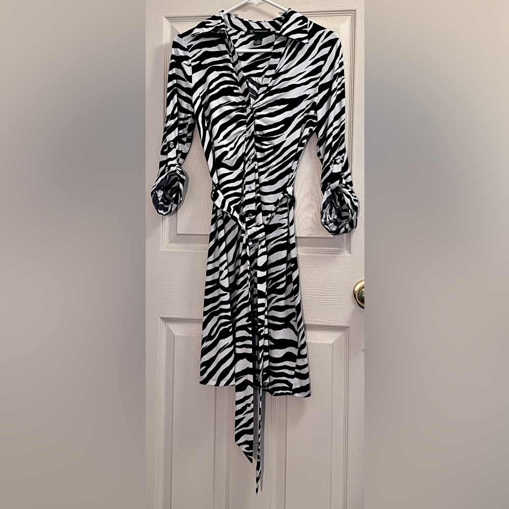 INC Woman’s Zebra Stripe Dress - Like New